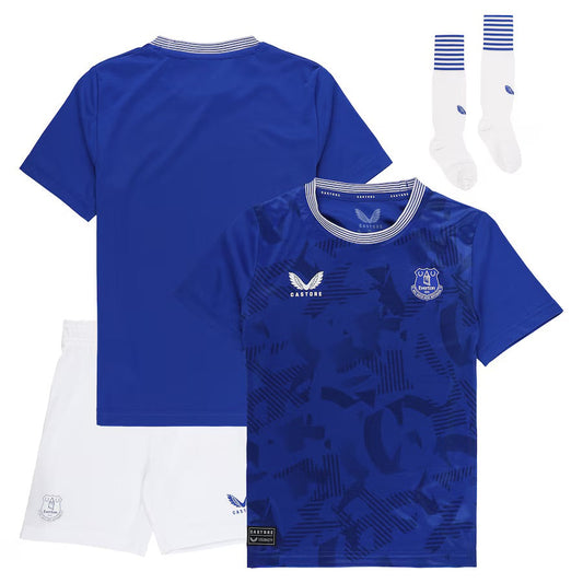 EVERTON 2024/25 YOUTH HOME FULL KIT