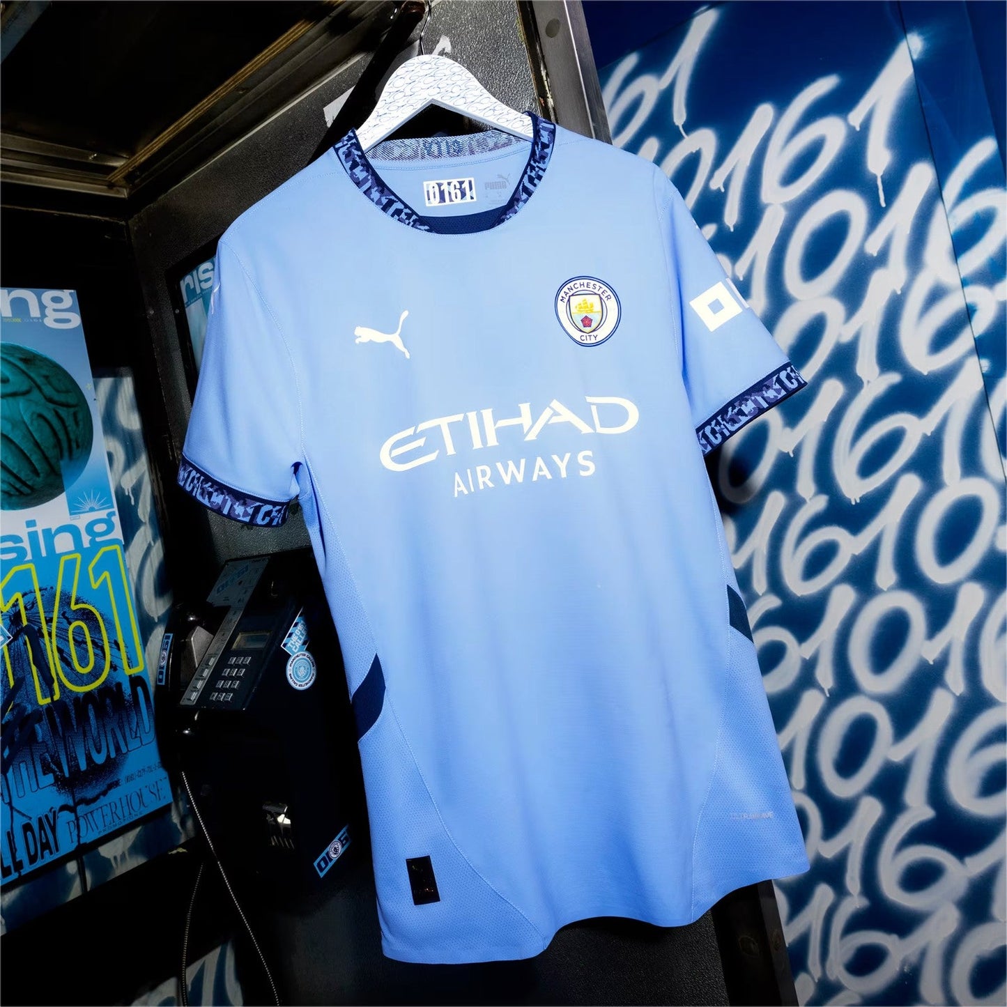 Man City 24/25 Home Jersey  - Player Version