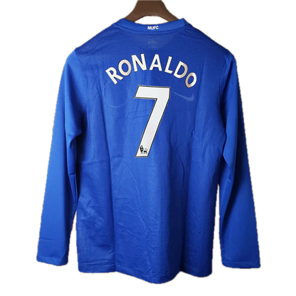 MANCHESTER UNITED 08/09 Home Jersey-Long Sleeve